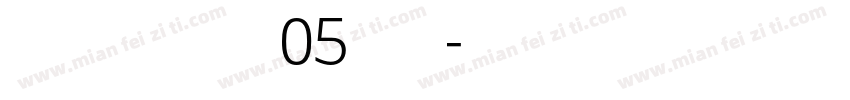 Baldufa Arabic Ltn W05 Italic字体转换
